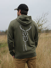 Flint Clothing Deerstalking Antlers of the UK Hoodie