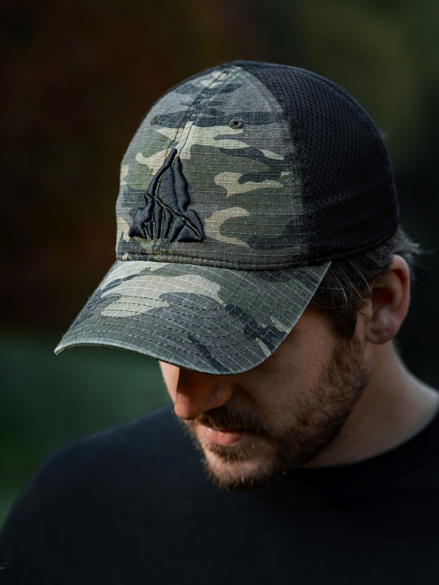 Flint Hunter Cap - Ripstop Camo – Flint Clothing
