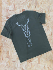 Flint Clothing Deerstalking Antlers Of The UK  T-Shirt