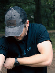 Fear Not The Dark Baseball Cap - Charcoal