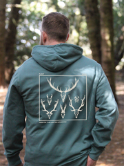 OUTLET - Deer Of The UK Hoodie - Sea Foam