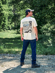 Flint Stay Wavy T-Shirt, Tallow