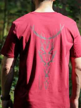 Flint Clothing - Deerstalking Deer Hunting T-Shirt Shooting Shotgun Hunt Hunting Hunter Stalk Stalking Antlers of the UK
