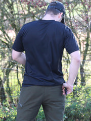 Flint Clothing - Impact Tee Deerstalking Hunting Technical T-shirt Activewear Carbon