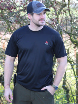 Flint Clothing - Impact Tee Deerstalking Hunting Technical T-shirt Carbon Activewear