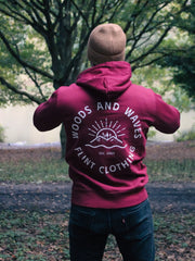 Flint Clothing Woods & Waves Hoodie Deerstalking Hunting Shooting FIshing Stalking Deer UK