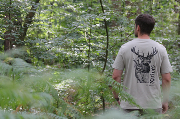Flint Clothing Natives Desert T-shirt Casualwear Hunting Deerstalking Shooting Fieldsports Fieldcraft Bushcraft Stalking Deer Hunt Hunter Antlers UK
