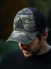 Flint Hunter Baseball Cap - Ripstop Camo