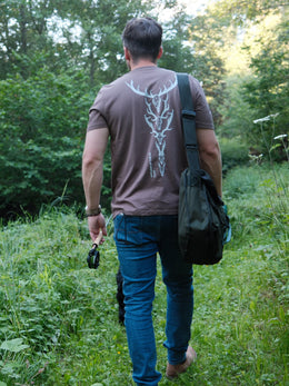 Antlers of the UK T-shirt - Bark